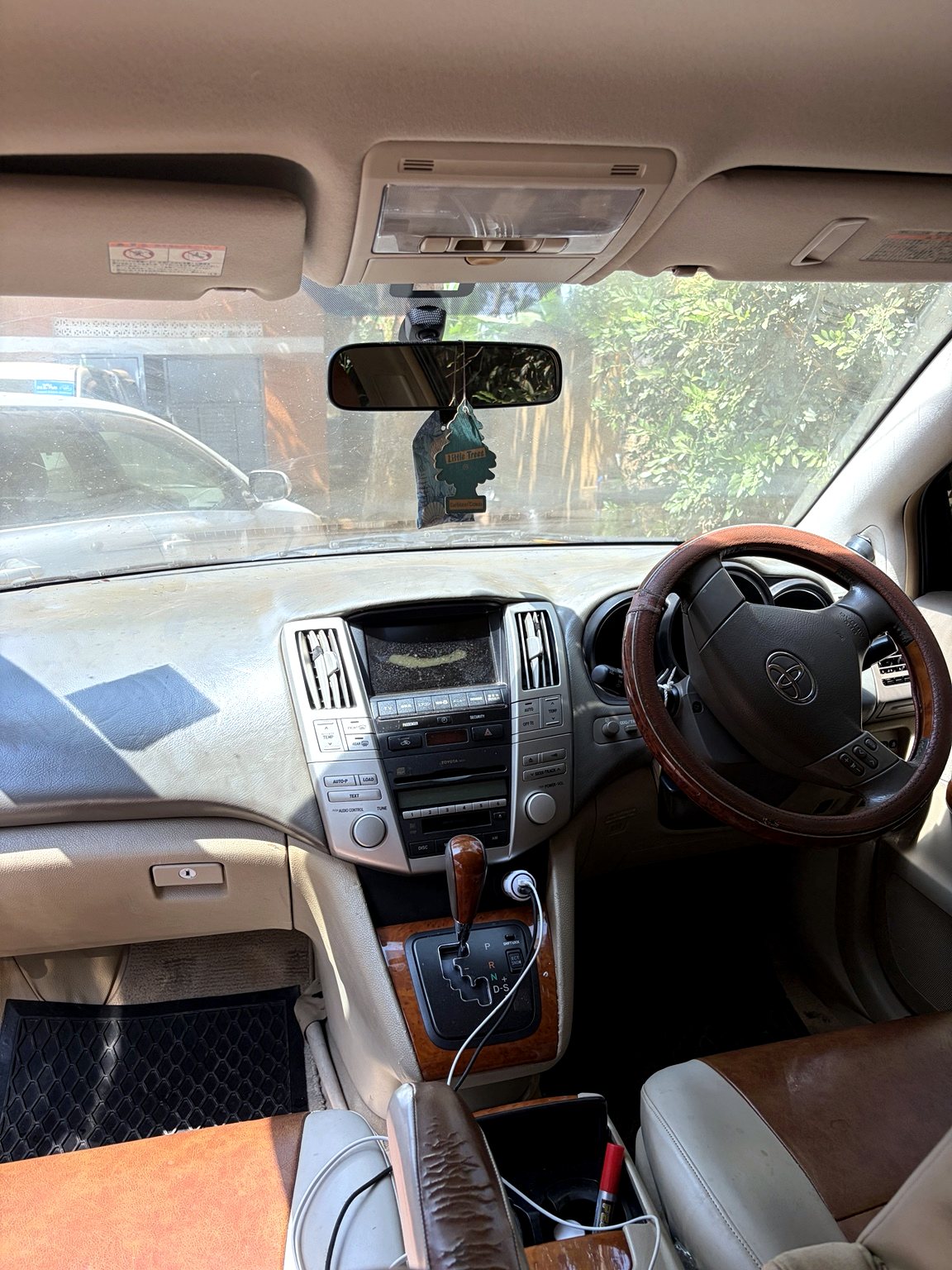 Executive SUV front interior