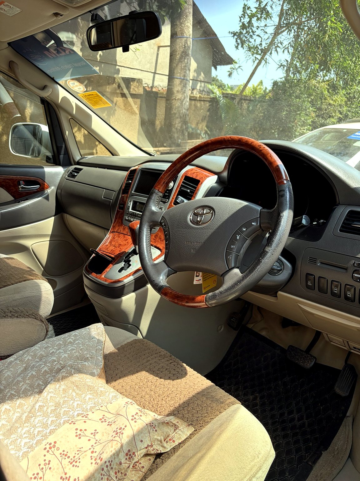 Transfer van passenger seats
